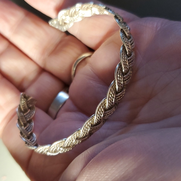 Vintage Braided Cuff Bracelet - Picture 3 of 4